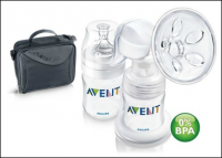 VENDU: Tire-lait manuel PHILIPS Avent avec coffre "Vie Active" (jamais servi)